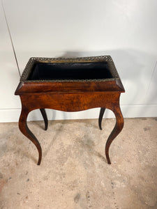 French Walnut Jardinière or Console Table