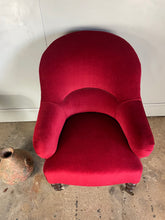 Load image into Gallery viewer, Late Victorian Arm Chair - recently upholstered
