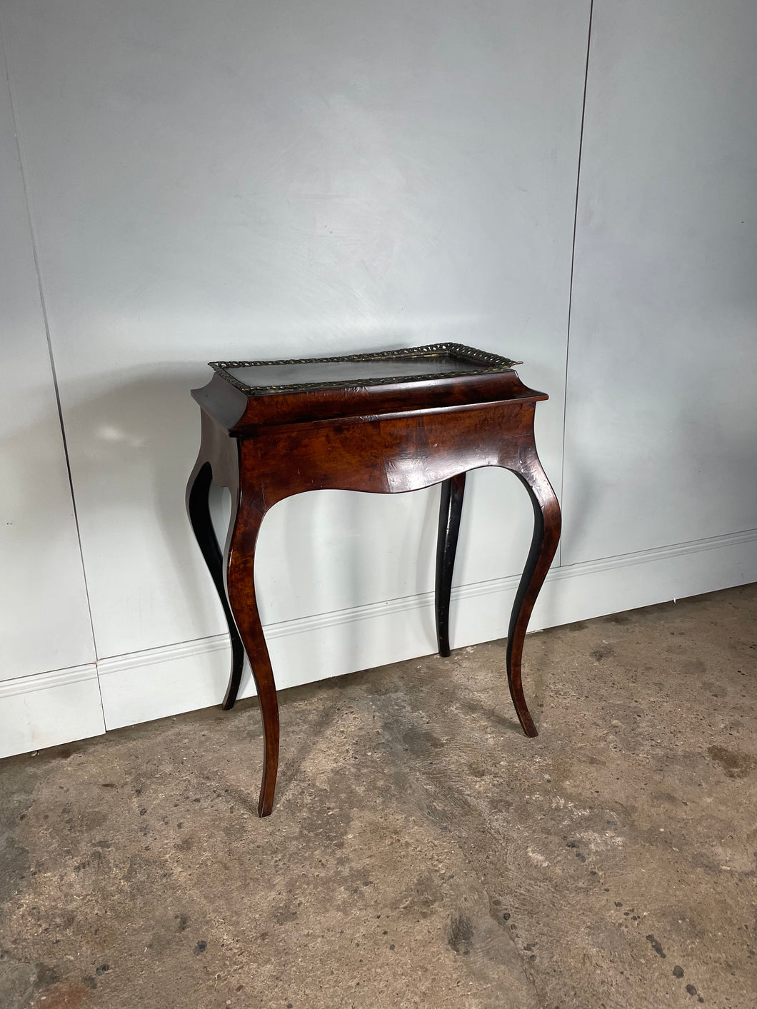 French Walnut Jardinière or Console Table