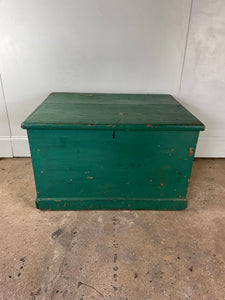 Painted Antique Chest