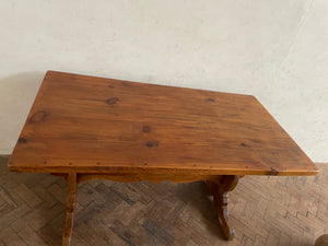 20th C Swedish Pine Table